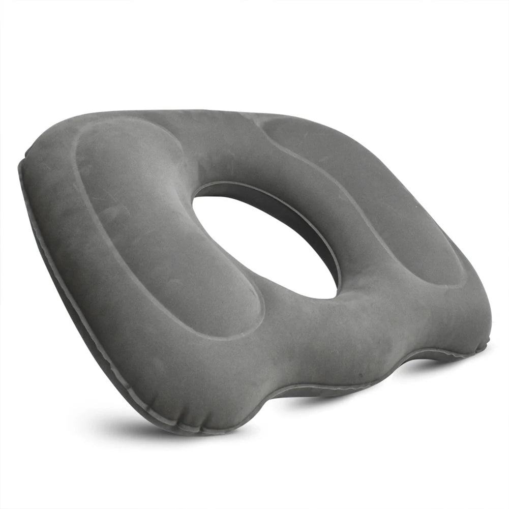 Cojín Ortopédico Inflable para Asiento con Alivio de Presión