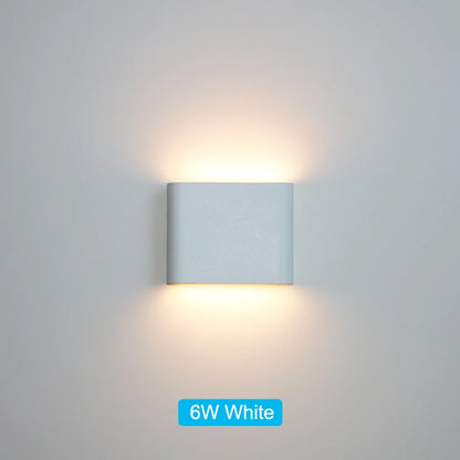 Lámpara LED de Pared IP65 para Interior y Exterior de Aluminio