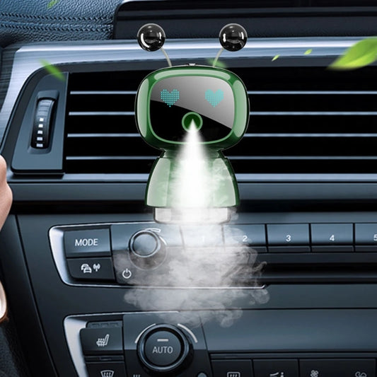 Ambientador Robótico para Coche Recargable con Difusor Inteligente