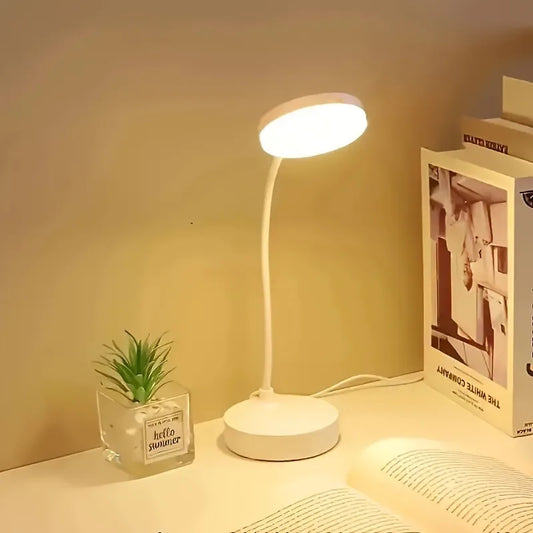 Lámpara LED de Escritorio USB Regulable con 3 Modos de Luz