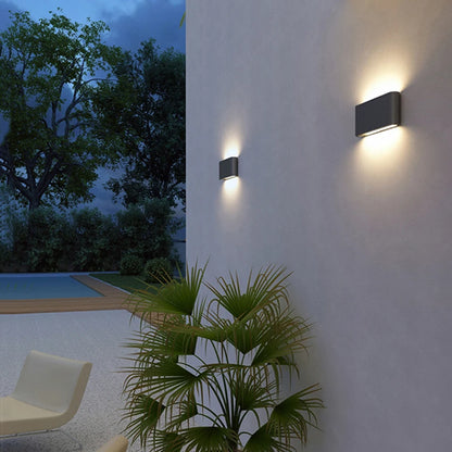 Lámpara LED de Pared IP65 para Interior y Exterior de Aluminio
