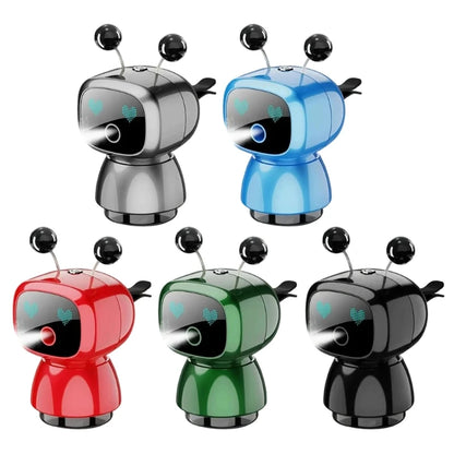Ambientador Robótico para Coche Recargable con Difusor Inteligente