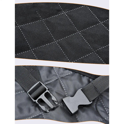 Asiento Protector para Perros Coche Impermeable Antideslizante Negro