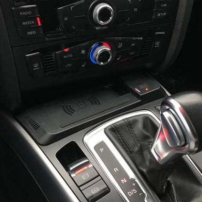 Cargador Inalámbrico para Audi A4 A5 Q5 con Base de Carga Rápida