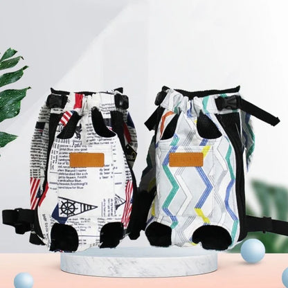 Mochila Transportadora Frontal para Gatos y Perros Pequeños