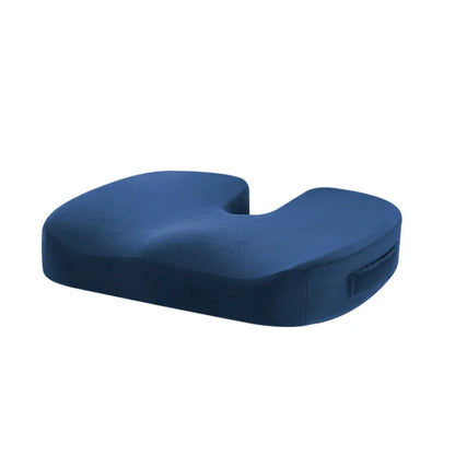 Cojín Ortopédico Viscoelástico para Asiento con Alivio de Coxis