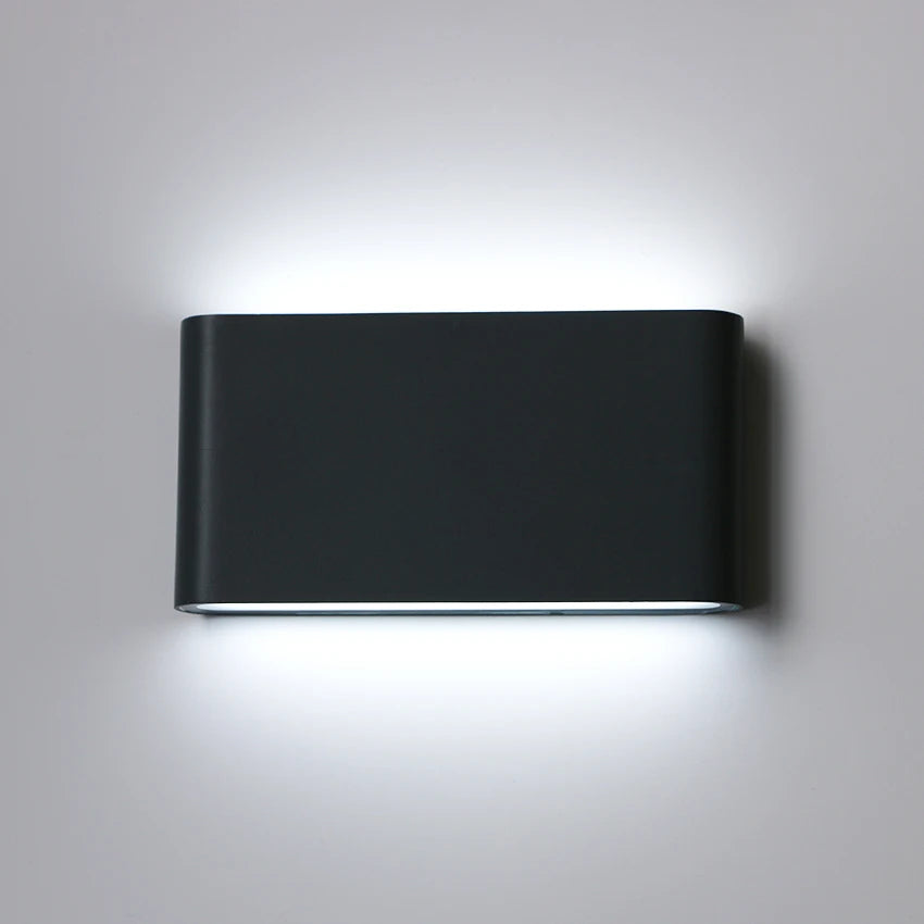 Lámpara LED de Pared IP65 para Interior y Exterior de Aluminio