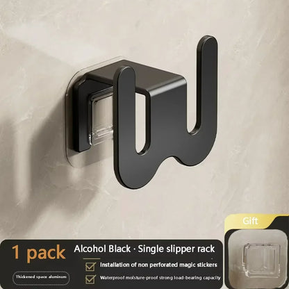 Soporte Adhesivo para Zapatillas de Pared Metálico sin Perforar