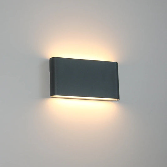 Lámpara LED de Pared IP65 para Interior y Exterior de Aluminio