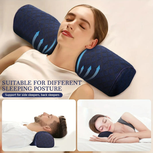 Almohada Cervical Ortopédica Viscoelástica para Dormir Ergonómica