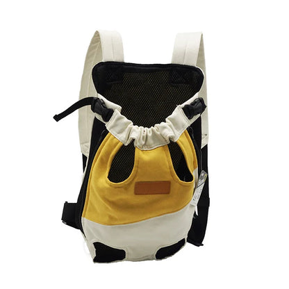 Mochila Transportadora Frontal para Gatos y Perros Pequeños